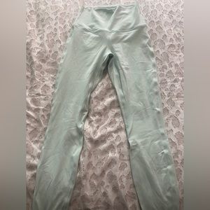 Mint green Lululemon leggings
